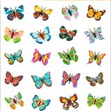 Artikelbild 1 für HERMA Aufkleber Schmetterlinge, 28 Etiketten, Artikelnummer 772721