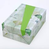 Artikelbild 1 für JUNG SCHÖNER VERPACKEN Geschenkpapier Ginkgo mehrfarbig beidseitig bedruckt, 20,0 m, Artikelnummer 554313