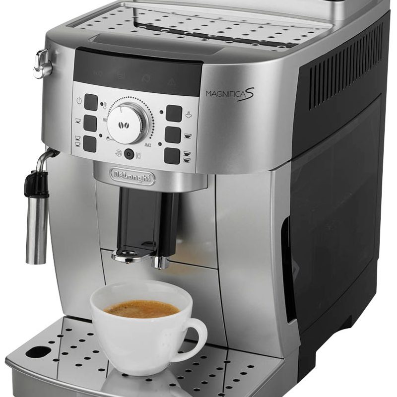Delonghi Kaffeevollautomat Magnifica S Ecam 22.110 Sb DeLonghi Magnifica S 22.110.SB Kaffeevollautomat silber >> büroshop24