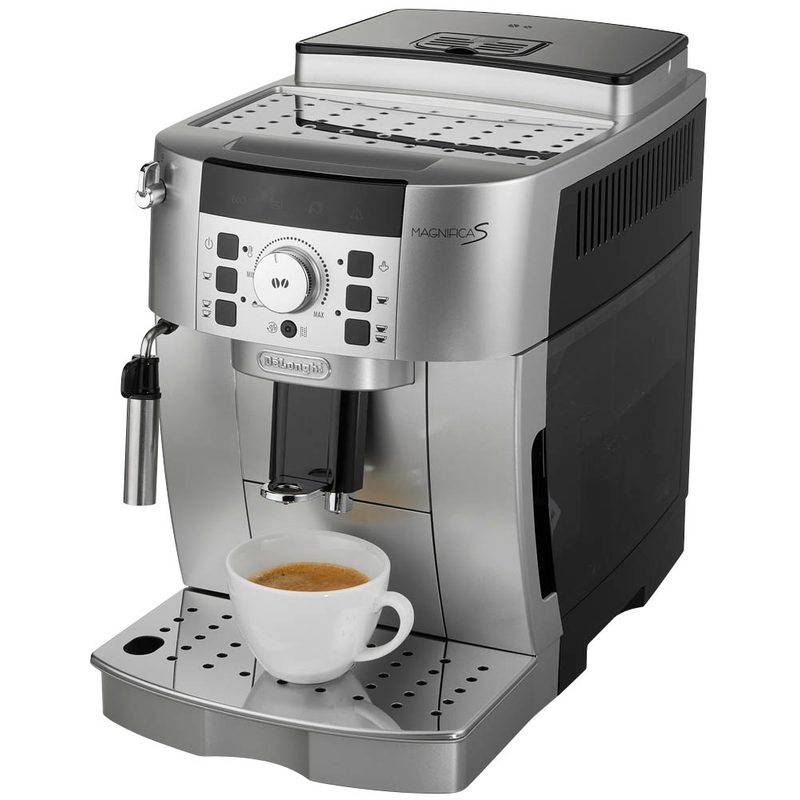 Delonghi Kaffeevollautomat Magnifica S Ecam 22.110 Sb DeLonghi Magnifica S 22.110.SB Kaffeevollautomat silber >> büroshop24