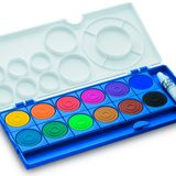 Artikelbild 1 für LAMY aquaplus blau Wasserfarbkasten 12 Farben, Artikelnummer 362984