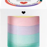Artikelbild 1 für folia Washi Tape UNI PASTELL Deko-Klebeband matt 10,0 mm x 10,0 m 5 Rollen, Artikelnummer 479347