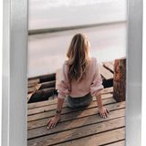 Bilderrahmen hama  Bilderrahmen Riva silber 15,6 x 20,7 cm von hama