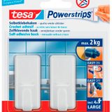 Klebehaken tesa Powerstrips Klebehaken für max. 2,0 kg 2,0 x 5,0 cm, 2 St. von tesa