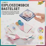 Artikelbild 1 für folia Bastelset Explosionsbox Party 46 tlg. blau, Artikelnummer 192223