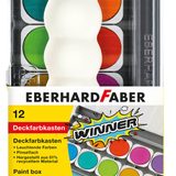 Artikelbild 1 für EBERHARD FABER Winner Wasserfarbkasten 12 Farben, Artikelnummer 168902