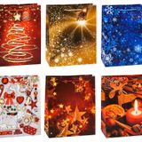 Artikelbild 1 für 12 TSI Geschenktaschen Weihnachten Serie 8 Motiv sortiert 26,0 x 32,0 cm, Artikelnummer 327118