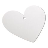 Artikelbild 1 für Rayher Geschenkanhänger weiß Tags-Herz 24 St., Artikelnummer 958468