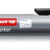 Artikelbild 1 für edding retract 12 Whiteboard-Marker schwarz 1,5 - 3,0 mm, 1 St., Artikelnummer 476130