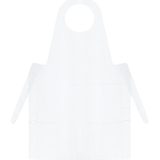 Artikelbild 1 für Meditrade® unisex Überwurfschürze weiß Einheitsgröße 50 St., Artikelnummer 563579