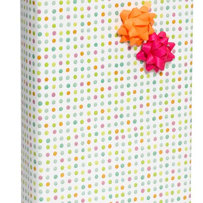 Artikelbild 2 für JUNG SCHÖNER VERPACKEN Geschenkpapier Punkto Punkte mehrfarbig, 20,0 m, Artikelnummer 104012